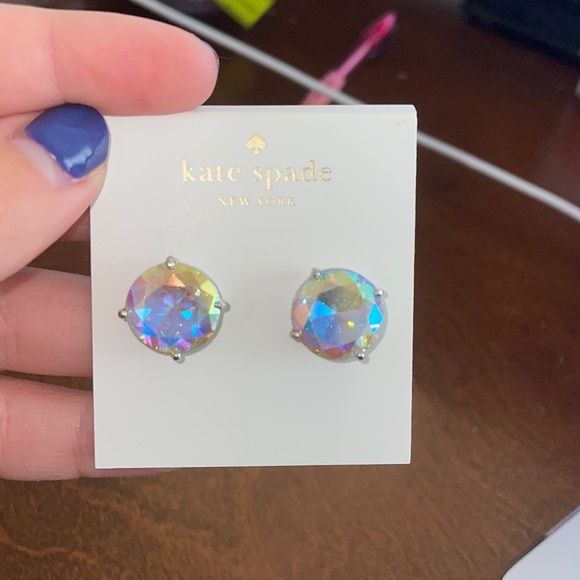 kate spade Jewelry - Kate Spade NEVER WORN iridescent studs